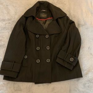 — Beautiful Madison Wool Pea Coat —